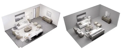 Deep Polycuboid Fitting for Compact 3D Representation of Indoor Scenes featured image